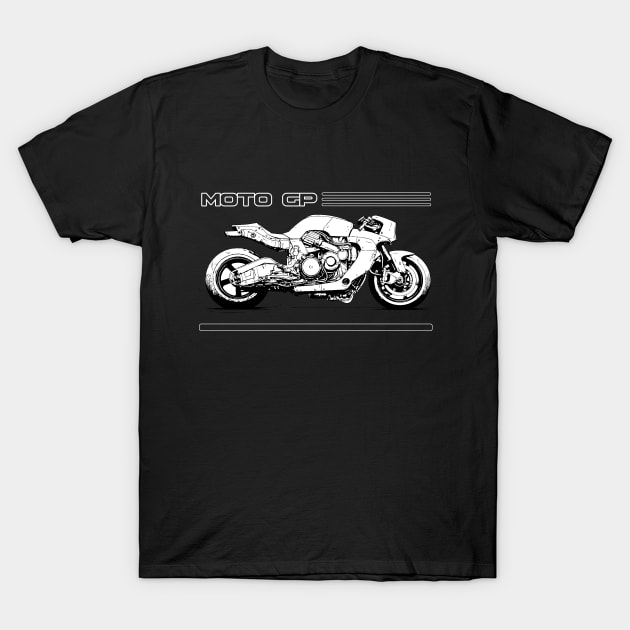 Moto GP T-Shirt by NineBlack